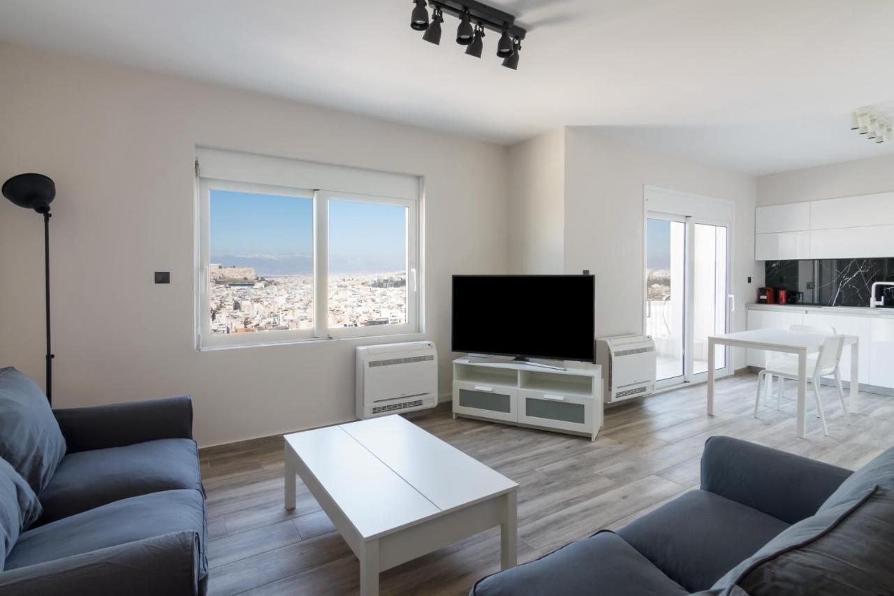 Acropolis View Apartment For 4 Ppl Athena Bagian luar foto
