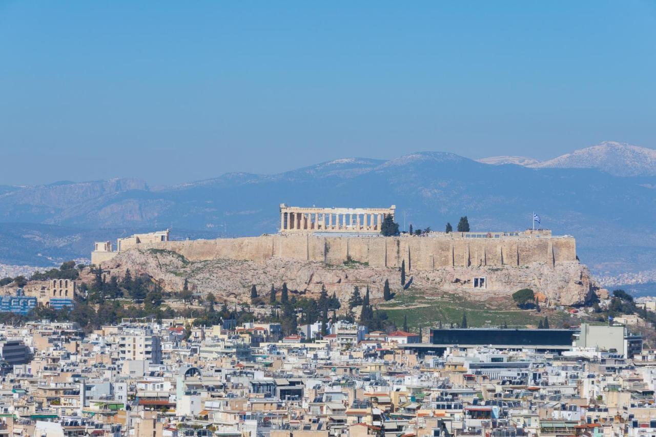 Acropolis View Apartment For 4 Ppl Athena Bagian luar foto