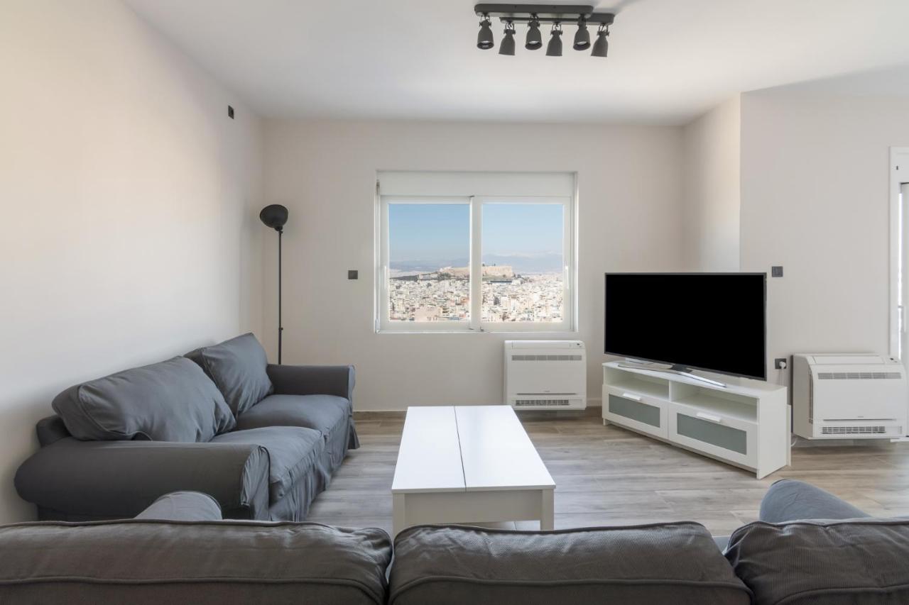 Acropolis View Apartment For 4 Ppl Athena Bagian luar foto