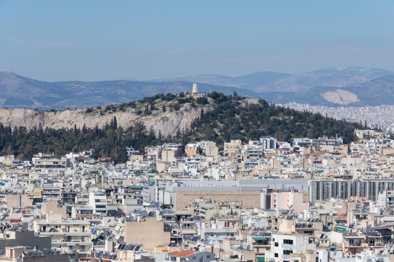 Acropolis View Apartment For 4 Ppl Athena Bagian luar foto