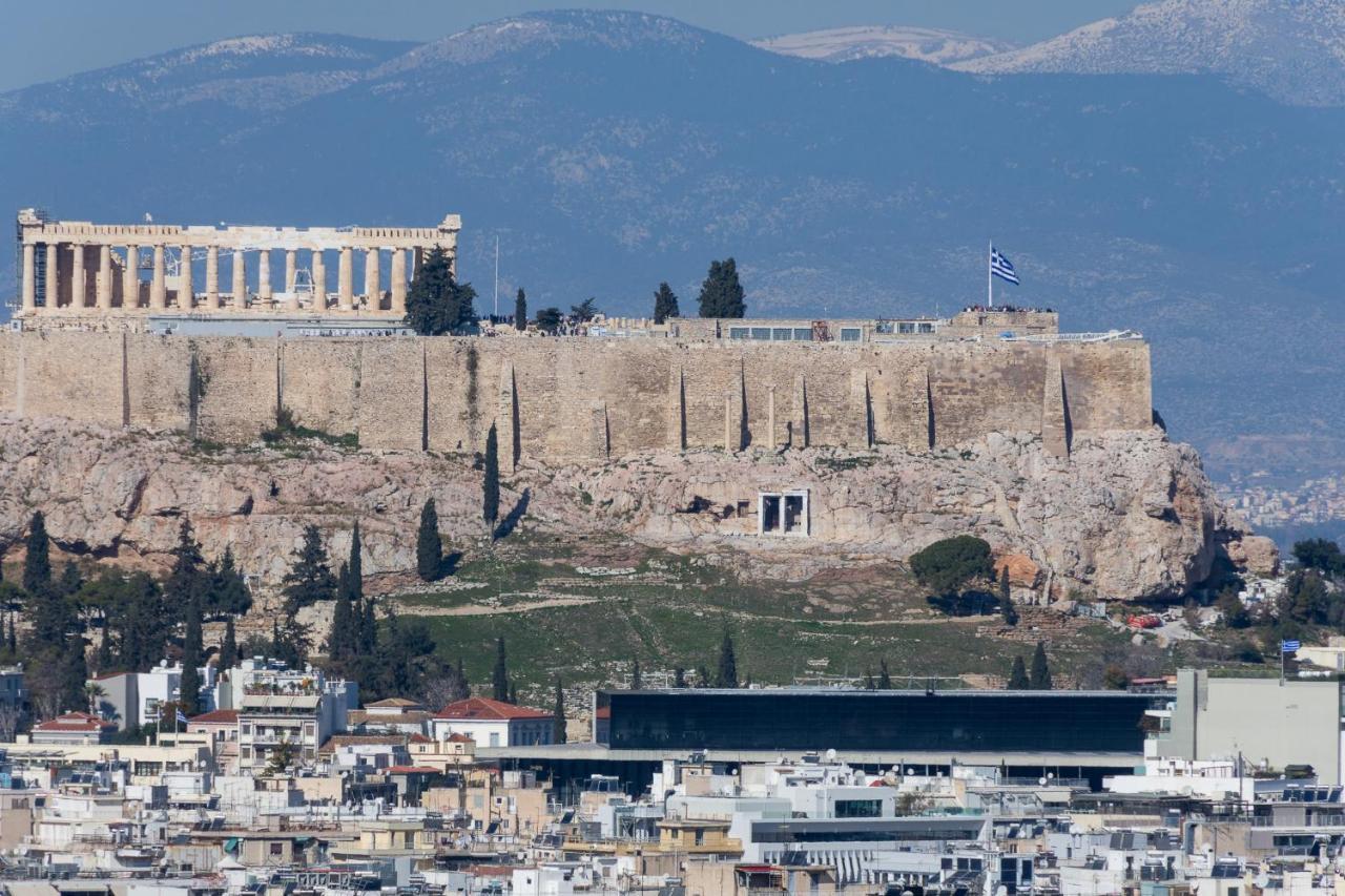 Acropolis View Apartment For 4 Ppl Athena Bagian luar foto