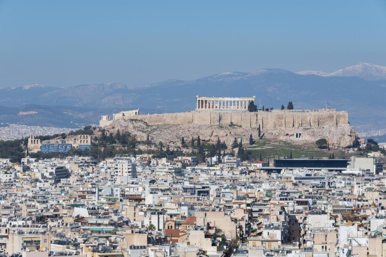 Acropolis View Apartment For 4 Ppl Athena Bagian luar foto