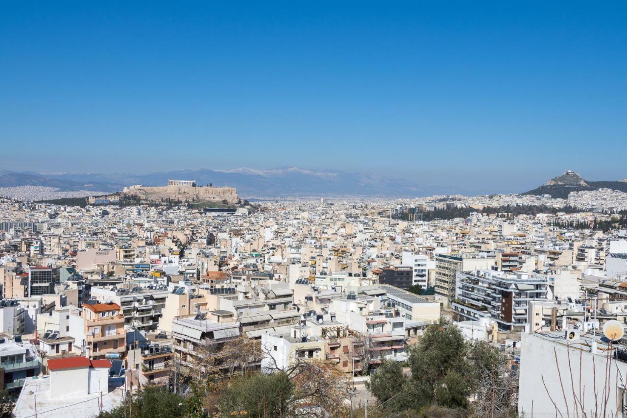 Acropolis View Apartment For 4 Ppl Athena Bagian luar foto